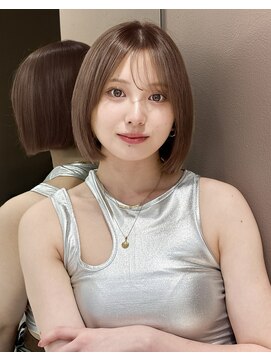 ロンドガーネット 池袋(Lond garnet) 暗めカラー/韓国レイヤー/マロンベージュ/くすみベージュ/池袋