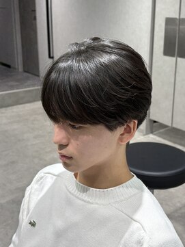 テクト バイアッシュ 吉祥寺店(Tect by Ash) メンズ刈り上げラウンドシースルーマッシュツーブロック