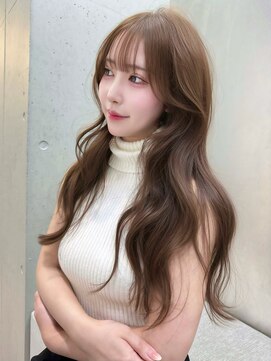 【ロングレイヤー】韓国ヘア/顔まわりレイヤー