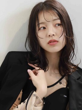 ココアベージュ／クラゲヘアー/小顔