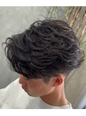 熊本メンズサロン フェザーパーマ フェザーショート