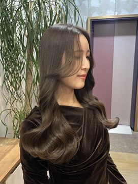 ナインスフロア(9NINTH FLOOR) こっくりモテカラー/オリーブベージュ