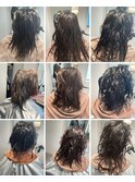 エイジング毛の自然ストレート