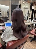 ブリーチなしラベンダーピンク
