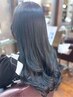 髪本来の美しさを再現する贅沢プラン★ストレート+カール+カラー+カット