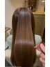 [PAUSEおすすめメニュー］髪質改善ストレート(L)　￥13200→￥11880