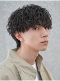 名古屋栄シャドウパーマメンズマッシュツイストスパイラル無造作