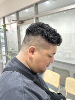 アッドバイケンジ(Add.. by KENJE)&nbsp;カット＋パーマ【戸塚/戸塚駅/戸塚駅近/メンズ/メンズカット/