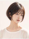 ストレート×ボブ