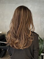 ブルックス 白髪ぼかしハイライト
