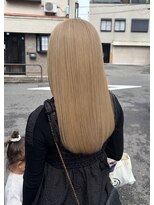 バク ヘア(BAK hair) ハイトーンベージュ