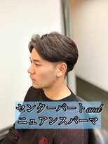 ロイヤルマン 梅田(ROYAL MAN) センターパート&ニュアンスパーマ