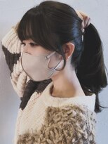 イフイイズカ (Ifh iizuka)&nbsp;結んでも可愛い顔まわりカット