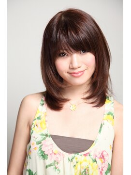 ヘアーアンドメイク シーク 八王子(HAIR&MAKE SeeK) ☆ピュアグレージュ×ルナデューストレート☆