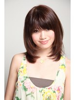 ヘアーアンドメイク シーク 八王子(HAIR&MAKE SeeK) ☆ピュアグレージュ×ルナデューストレート☆