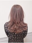 春ヘアピンクアッシュ☆