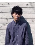 ウルフっぽニュアンスパーマ