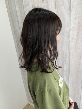 シエル 藤沢店(CIEL) 【CIEL】暗髪アッシュ×外ハネロブ