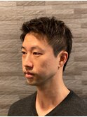 ナチュラルツーブロック＜理容室＞＜麻布十番/メンズ/バーバー＞