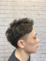 銀座マツナガ 新宿野村ビル店&nbsp;爽やかアップバングスタイル