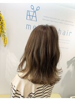 メローヘアー(mellow hair) 【アイスベージュ】