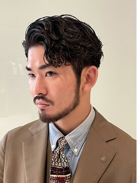 ザバーバー 東京(THE BARBER) 7:3パーマスタイル