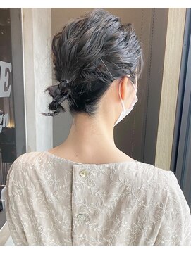 フィオーレ ヘアデザイン(FIORE hair design) ショートアレンジ お呼ばれセット 結婚式 二次会