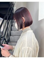 デイジードゥ(Daisy duex)&nbsp;ラベンダーピンクボブ　メルティーカラー　天神　大名