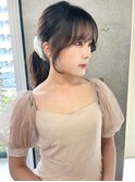 フェイスレイヤー/韓国風ヘア/エギョモリ