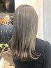 【2回目来店の方】ケアブリーチダブルカラー+髪質改善トリートメント (水戸)
