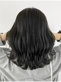 グレー 細めコントラストハイライト