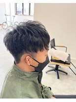 ラフ(LAFF)&nbsp;メンズパーマ/ナチュラル/カジュアル