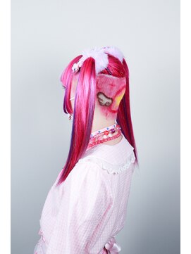 クリップ ジョイント ゴッド(CLIP JOINT GOD) 刈り上げカラー&カラーエクステ☆