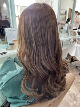ヘアーディア みどり店(Hair...DiA) アッシュブラウン/オリーブベージュ@30代40代50代[伊勢崎]