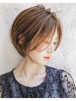 カライング(ing)&nbsp;大人ショートボブ丸みショートカットマッシュショート前髪あり