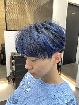 メンズ ラピス 横浜店(Men’sLapis) メンズブルーハイライト