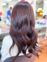 アークスヘアー&nbsp;20代30代40代大人可愛い髪質改善カラーショコラアッシュ艶感