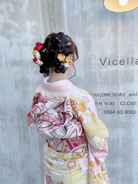 ソッチ(sotti.) 成人式　振袖ヘアアレンジ