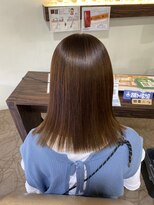 ヘアーメイクポリッシュ 桂店 髪質改善/縮毛矯正/ロングヘアー/ツヤ髪/艶カラー/桂/西京区
