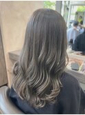 アディクシーカラー＊カーキベージュ＊透明感カラー