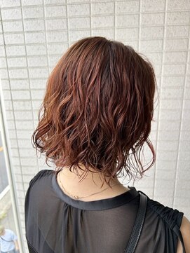 ラック 海老名店(LUCK) パーマ×オレンジ