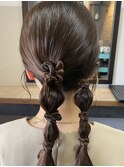 ねじねじヘアセット