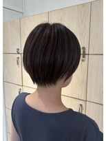 アドラーブル 万代店 (adorable)&nbsp;20代30代40代小顔ひし形前下がりショートボブ