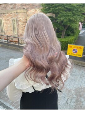 ワンズ リー 上大岡店(One's ly) 前髪/アンブレラカラー/こなれミディ/イメチェン/ウェーブパーマ