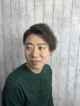 ビューティドレッセヤマノ 池袋パルコ(Beauty Dresse YAMANO) メンズツーブロック　パーマ風