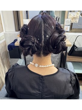 ファースト 祇園本店(first) 【ヘアセットサロンfirst】レトロモダンひつじ♪