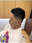 バーバースタイルフェードスキンフェード刈り上げベリーショート