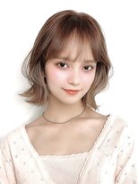 マティエ 銀座(Matie)&nbsp;ボブウルフ外国人風カラーオリーブグレージュ透明感20代30代40代