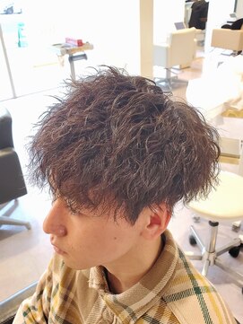 ウィスタリアフィールド アヴェダ(WISTARIA FIELD AVEDA) AVEDA Men's ツイストスパイラルパーマ