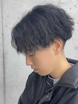 ビューブルー 亀戸錦糸町(VIEW BLUE) ナチュラルマッシュ/センターパート似合わせ/アイブロウ